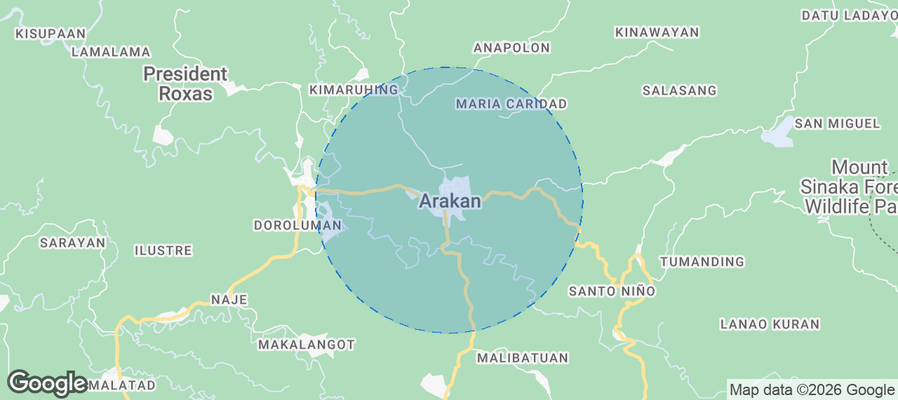 Arakan Airbnb map